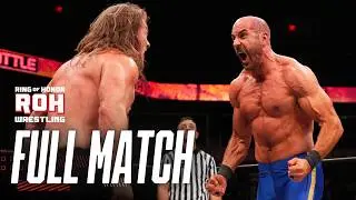 FULL MATCH Claudio Castagnoli vs. Chris Jericho | ROH World Title | Final Battle 2022