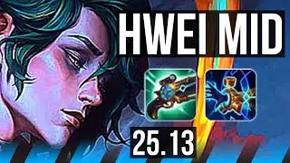 HWEI vs CASSIOPEIA (MID) | 7/1/6 | KR Master | 25.13