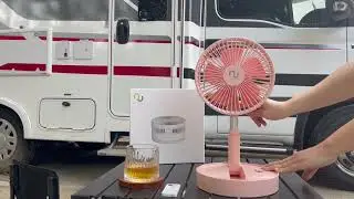 Unitedtime UT09 My foldaway fan portable for travel Pink