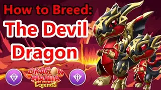 How to Breed THE DEVIL DRAGON in DML! July DotM Best Breeding Combinations!