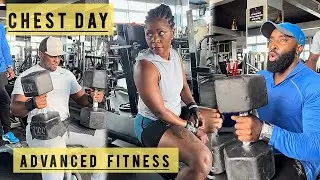 Великолепная тренировка груди в Advanced Fitness с DJ Sadic и Juliet &mdash; сотрудничество для развития отрасли!