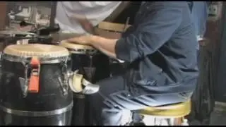 Free flowing six eight conga groove