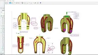 Model Solidworks Model Mania parts in Creo Parametric || 2018 Part || Creo surfacing - Part TWO