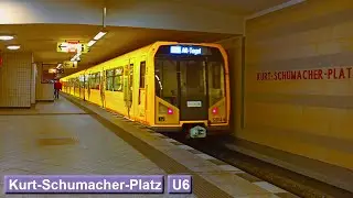 Kurt-Schumacher-Platz U6 : Берлинский метрополитен ( BVG H - F84 )