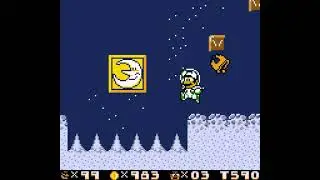 Super Mario Land 2: 6 Golden Coins DX - Space Zone - Stage 1 (Secret Exit)
