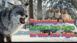 The Story of Rescuing a Fox in the Ice Age ❄️ | A Touching Ending