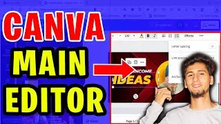Canva Main Editor Explain in Detail! 😳 - Canva Main Editor Master Courses