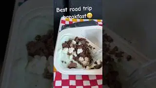 My road trip breakfast!#breakfast#carride#food#shorts#roadtrip#roadto1k#blueberry#shortsfeed#youtube