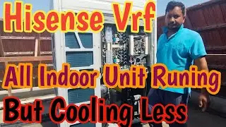 Hisense Vrf Ac All Indoor Cooling But1Not Cooling#Very Easy Way To Solve Cooling Problem Hisense Vrf