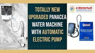 Totally New Upgraded Panacea Water Machine with Automatic Electric Pump