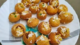 ফুসকা সাথে সিক্রেট মসলা ও তেতুলের টক। panipuri recipe 