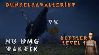 Night's Cavalry (Dunkelkavallerist) VS Wretch Level 1 (Bettler) [No DMG Tactic]