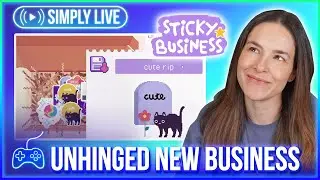 Would anyone buy this?  👾 (2/?) 🔴LIVE - Sticky Business