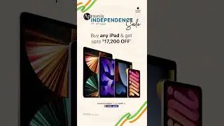 This Independence Day, redefine the possibilities with an iPad in your hands!