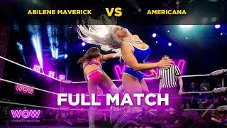 Abilene Maverick vs Americana | WOW - Women Of Wrestling
