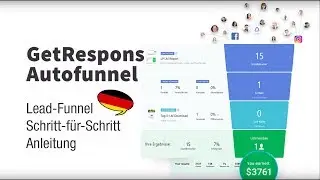 Sales Funnel Walkthrough 2019 - Wie erstelle ich einen Lead Funnel mit getresponse Autofunnel