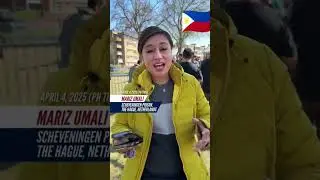 Mariz Umali reporting from the Hague, Netherlands #netherlands #duterte #marizumali #newsupdate #icc