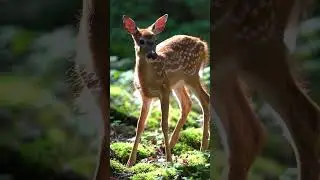 Baby Deer Calling for Its Mom 🦌💔 | Heartwarming Fawn Moment