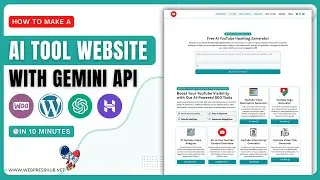 🛠️ Free AI Tool Website Kaise Banaye 💡 | How To Create AI Tools Website in WordPress 2024 📅