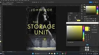 Creating a Thriller Book Cover for Serial Kidnapper Crime Story