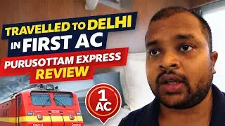 Travelled to New Delhi in FIRST AC. Purushottam express(12801) review. #indianrailways