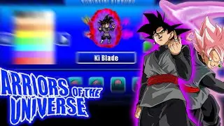 How To Make Goku Black (ALL FORMS) in Warriors Of The Universe