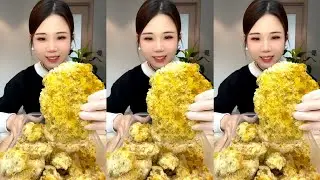 ASMR SHAVED ICE EATING YY 