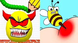 Tricky Brain Story Help Me vs Draw To Smash - All Levels Gameplay (Android,iOS) Part 4