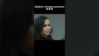Meghan's strange expression #short #meghanmarkle #expression #ukroyalfamily