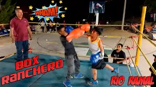 El Macaco V.S El Gallito se agarraron a madrazos en el Box Ranchero de Rio Ramal Tepuxtepec Mixe💥🥊💯