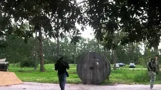 Combat City CQB airsoft gameplay 8/27/11
