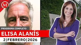 EU da por concluida la revisión del archivo Epstein | Elisa Alanís, 2 de febrero de 2026