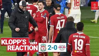 Klopp's Reaction: Fabinho, Phillips & Champions League aims | Liverpool vs RB Leipzig