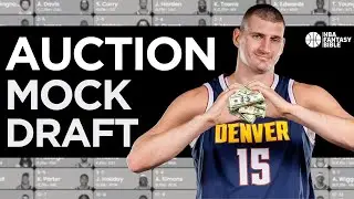 Expert Auction Mock Draft || 2025-26 NBA Fantasy Basketball