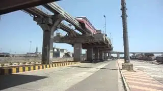 Mumbai Monorail's Bottom View From Wadala Station