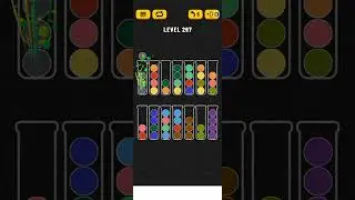 Ball Sort - Color Puzzle Game level 291 292 293 294 295 296 297 298 299 300 #puzzle #ballsortpuzzle