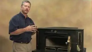 Country Flame Wood Burning Fireplace Insert Model 02 Features