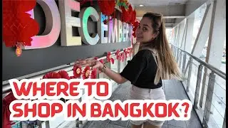 Where to shop in Bangkok Thailand? (December's + Platinum Mall +Pratunam Market) [RAW EDIT]  [4K]