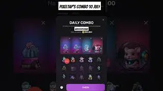 Pixel tap by pixelverse daily combo 10 July 2024 100% completion | Pixelverse