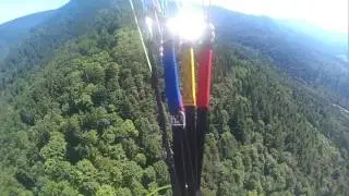 Gleitschirmfligen. Kandel. 11.06.2017