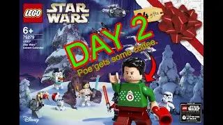 Poe Gets Some Coffee - Advent Calendar Day 2