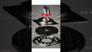 Modern Anti Odor Brass Drain