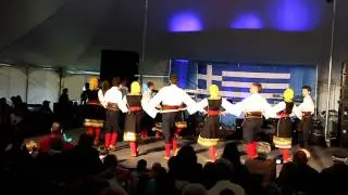 Srpska Folklorna Grupa FRULA @ Calgary Greek Festival Performs Sopske Igre