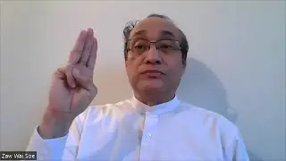 ပြည်ထောင်စုဝန်ကြီး ပါမောက္ခ ဒေါက်တာဇော်ဝေစိုးက မြန်မာစစ်ရှောင်ဒုက္ခသည်များကို အားပေးစကားပြောကြား