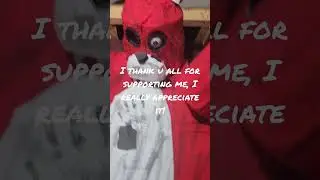 Got the last materials for my cosplay! main goal for my channel and thx for supporting me!! #fnaf