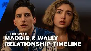 School Spirits | Maddie & Wally's Relationship Timeline | Paramount+