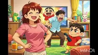 Shinchan Becomes Superstar 😂 | Funny Family Cartoon Animation
