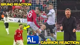 SESKO GOAL REACTIONS🔥 Carrick And Bruno Reactions To Sesko Final Minute Goal