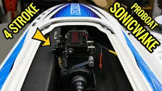 PROBOAT SONICWAKE TOYAN L200 4 STROKE BOAT BUILD - Part 2