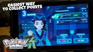 Как заработать очки в Боевой зоне! Прохождение игры Pokemon Legends ZA на Nintendo Switch V1